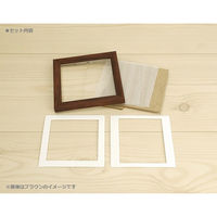 万丈 3WAYましかくフレーム 10角 106207 1枚（直送品）