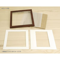 万丈 3WAYましかくフレーム 15角 106211 1枚（直送品）