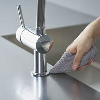 h tag（アッシュタグ）ダイフキン グレー 厚手 34×17cm 台拭き 台ふきん 日本製 1枚 アッシュコンセプト