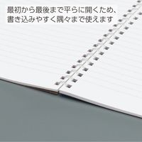 コクヨ ソフトリングノート(ドット入り罫線) B6 80枚 ライトピンク ス-SV348BT-LP 1冊