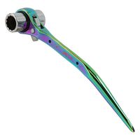 藤原産業 SK11 両口ラチェットレンチスリム 17×21 SPDーR1721CP 1セット(2個)（直送品）