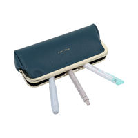 サンスター文具　ペンケース　マグパカ　ブルーグリーン　S1428810　1個