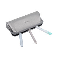 サンスター文具　ペンケース　マグパカ　シルバー　S1428802　1個