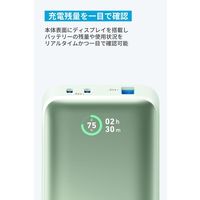 モバイルバッテリー Anker Power Bank (10000mAh、30W) A1256062 1個