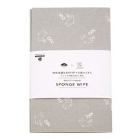 e.oct MQ スポンジワイプ 白クマGY M（水切り）（2枚入り） 392814 1個