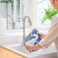 イーオクト スポンジワイプ kata kata ねこ 水切り 339871 1個