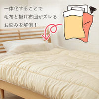 イケヒコ アクリル毛布 掛け布団 - 140×200cm 1203150013502 1個（直送品）