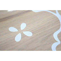 明和グラビア キッチンマット 拭ける 60×120cm 柄物 クリア タイル 428199 1個（直送品）