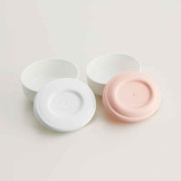 スケーター お弁当箱 巾着付お茶碗型ランチボックス 530ml くすみピンク 428680 1個（直送品）