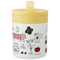 スケーター 弁当箱 300ml スープジャー 抗菌 保温保冷 デリカポット キャラクター リサラーソンキッチン 433987 1個（直送品）