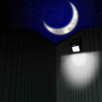 トレードワン センサーライト モーションセンサー付き照明マグネットナイトスター30灯 防犯 439740 1個（直送品）