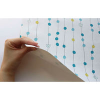 明和グラビア 浴室目隠しシート 46×90cm 目隠し シート 浴室 ブルー 428405 1個（直送品）