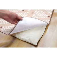 明和グラビア こたつ布団用上掛け 長方形 おしゃれ 約30%節電 防水 抗菌 防カビ加工 190×240cm 442638 1個（直送品）