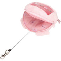 スケーター パスケース Pompons リールパスケース キャラクター 定期入れ 落ちない ブタ 439208 1個（直送品）