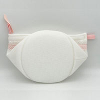 おしゃれで便利なブラジャー洗濯ネット フック付 1セット（3個）