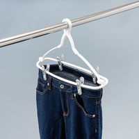 ズボンハンガー　2個組 １セット（2個組×３パック）