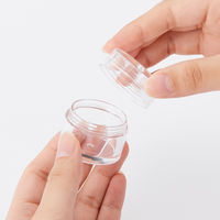 無印良品 アクリル小分けケース Ｓ 直径３．５×３．１ｃｍ 1セット（1個×3） 良品計画