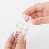 無印良品 アクリル小分けケース Ｌ 直径３．５×４．３ｃｍ 1セット（1個×3） 良品計画