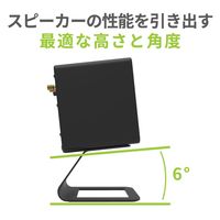 Kanto Audio デスクトップスピーカースタンド/ブラック SE2-BLACK 1ペア(2個)（直送品）
