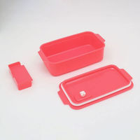 弁当容器 STOCK&LUNCH BOX STL-500 オレンジ 00416913 1ケース(30個(5個×6))（直送品）