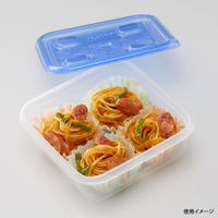 旭化成ホームプロダクツ 保存容器 ジップロック コンテナー 正方形700ml 2個入 00536355 1ケース(24個)（直送品）