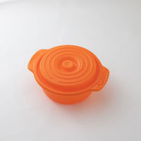 弁当容器 copotte丸鍋 小 オレンジ 00700439 1ケース(800個(50個×16))（直送品）