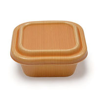 シーピー化成 どんぶり容器 VK-77 杉目本体 0300077000175 1袋(25個)（直送品）