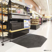 エー・エム・プロダクツ 厨房用資材 ピググリッピーフロアマット GRPFR0500-GY 1点（直送品）