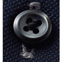 住商モンブラン ボタンダウンシャツ ZK2711-9CB_SSS ニットシャツ 兼用 長袖 ネイビー SSS 1点（直送品）