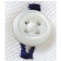 住商モンブラン ZK2712-2CB_SSS ニットシャツ 兼用 半袖 白 SSS 1点（直送品）