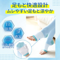 数量限定 SLIM WALK（スリムウォーク） 美脚ロング 夏限定クール ペールブルー ML ピップ