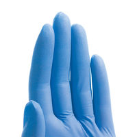 サラヤ ニトリルグローブ ソフトフィット M ブルー 粉無手袋 医療病院 50990 1箱(1個(250枚入)x10)（直送品）