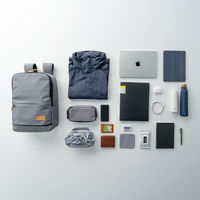 サンワサプライ カジュアルPCバックパック（ライトグレー） BAGーBP17LGY 1個