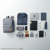 サンワサプライ カジュアルPCバックパック（ダークグレー） BAGーBP17DGY 1個