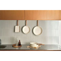 カクセー IH対応 セラミックC フライパン26cm ウォームアイボリー NB-45 1個（直送品）