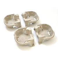 東罐興業 カップホルダー パルプモールド ドリンクキャリア 新 648818 1ケース(330個(55個×6))（直送品）