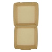 東罐興業 軽食容器 ハンバーガートレー未晒 648040 1ケース(200個(50個×4))（直送品）