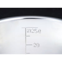 赤川器物製作所 AG18-8 目盛付寸胴鍋 27cm(手付) 11327 1点（直送品）