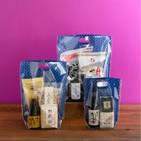 ヘッズ 和模様スタンドバッグーＭ／ひがき（３０枚） JT-OSBM 1セット(1袋(30枚入)×20)