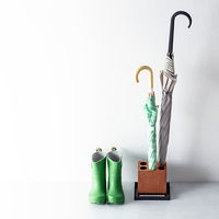 karari（カラリ） 珪藻土 アンブレラスタンド 6本ストレート ブラウン 傘立て 1個 アネスティカンパニー