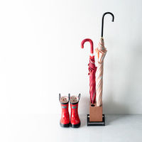 karari（カラリ） 珪藻土 アンブレラスタンド 4本ストレート ブラウン 傘立て 1個 アネスティカンパニー