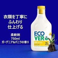 エコベール 柔軟剤 ファブリックソフナー ガーデニア＆バニラ 本体 750mL 1セット（1個×3） ECOVER