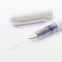 無印良品 ポリカーボネート万年筆用 カートリッジ ブルーブラック ４本入り 1セット（1個（4本入）×2） 良品計画