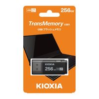 KIOXIA(キオクシア) 256GB USBメモリ キャップ式 USB3.2 KUC-3A256GK ブラック 旧東芝メモリ