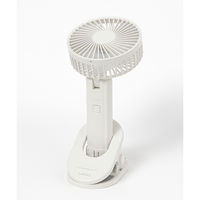 2WAYクリップファン アイボリー LAKOLE/ラコレ