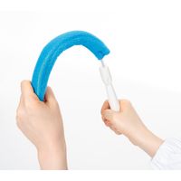 変幻自在な柄付き 落ちますポンジ ブルー 日本製 1本 丸善化工