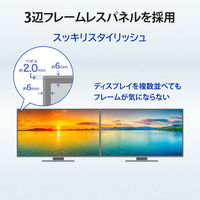 アイ・オー・データ機器 23.8インチワイド液晶モニター ブラック LCD-A241DB 1台（わけあり品）