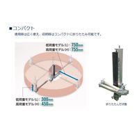 CKD コンパクトアーム CAWシリーズ CAWーLー300ーUD50 1台（直送品）
