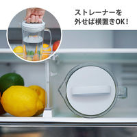 HARIO（ハリオ）冷水筒 ピッチャー 1200ml トライタン製 ペールグレー CBLー12ーPGR 1個