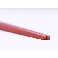 サンライフ 八角PBT箸 レッド10P 1セット(10膳)